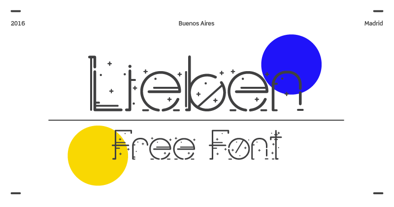 Lieben Free Font个性排版专用文字英文字体免费下载