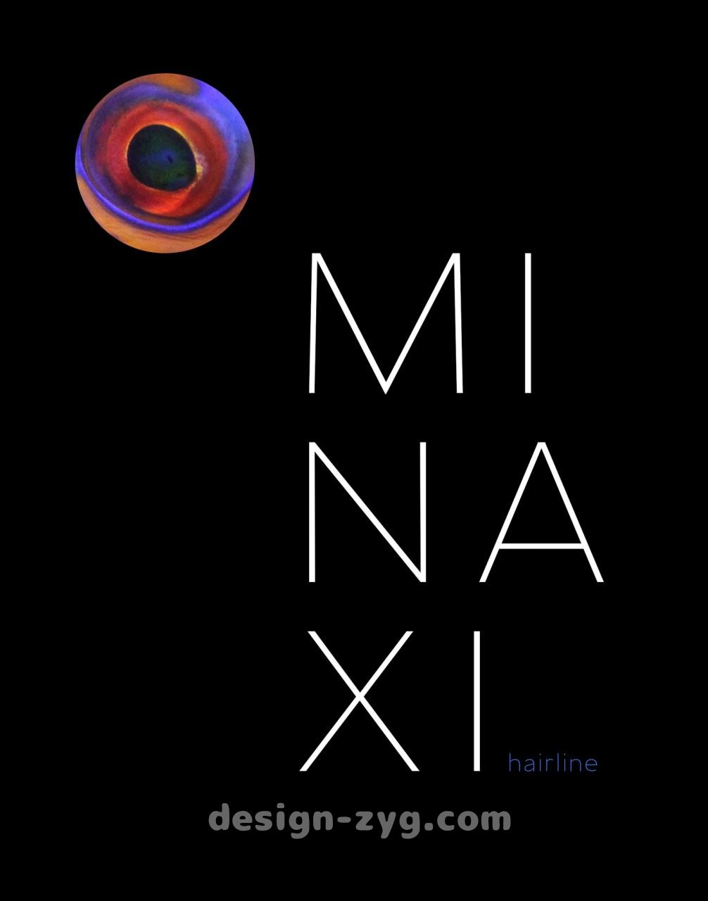 Minaxi Hairline优雅纤细的英文无衬线现代海洋主题字体