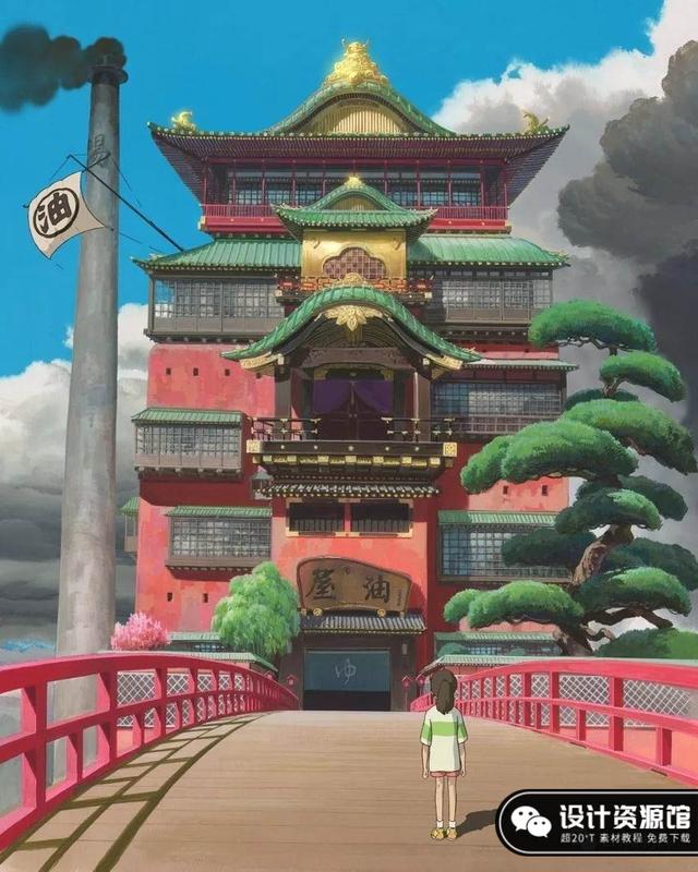 大师宫崎骏珍藏多年的画稿,附赠教程+插件【521期】