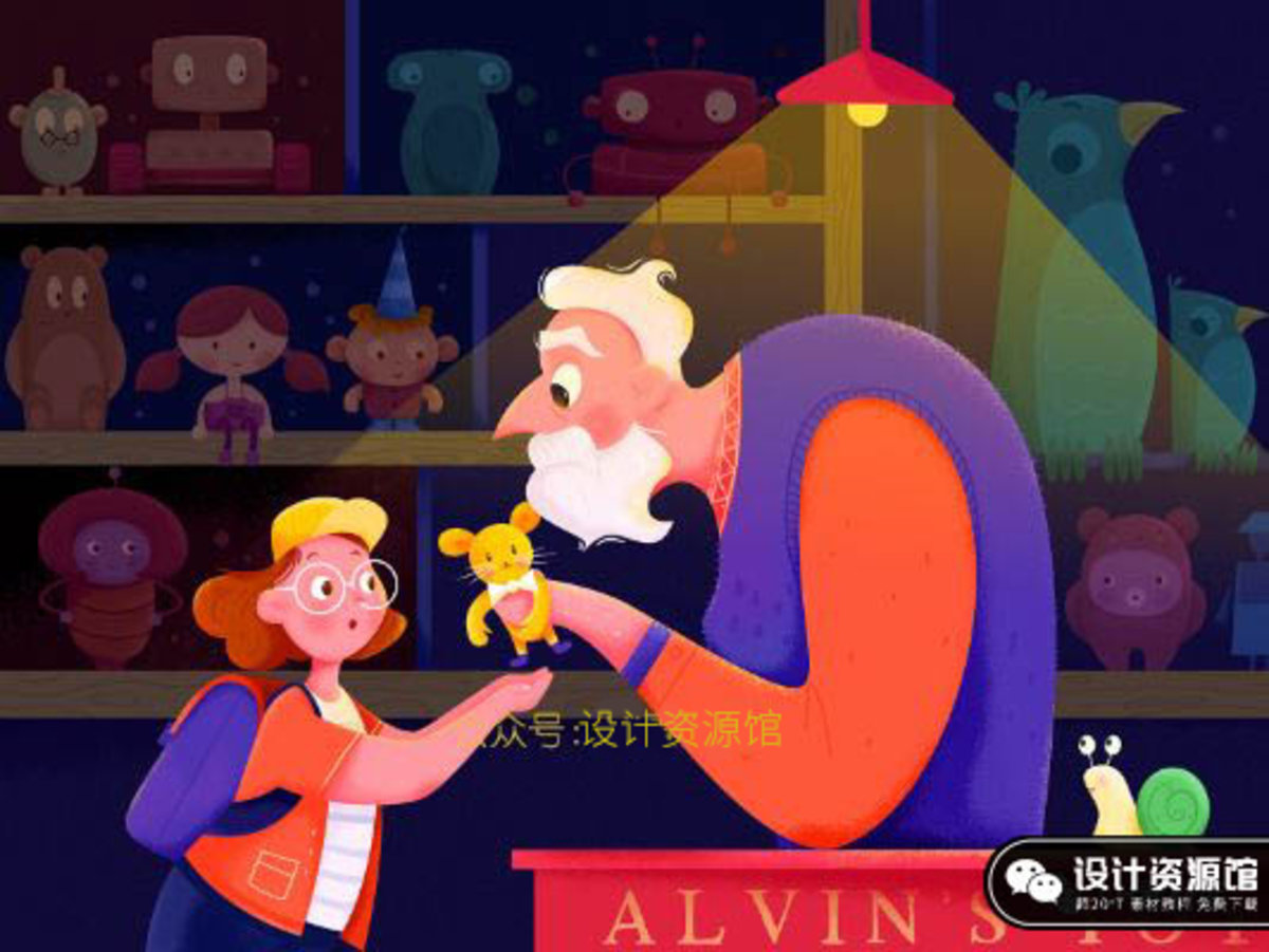 还不会PS+手绘板?大神带你入门卡通插画神器【595期】