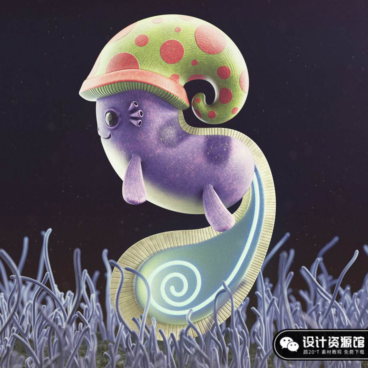插画师学了C4D有多厉害？看看就知道了【643期】